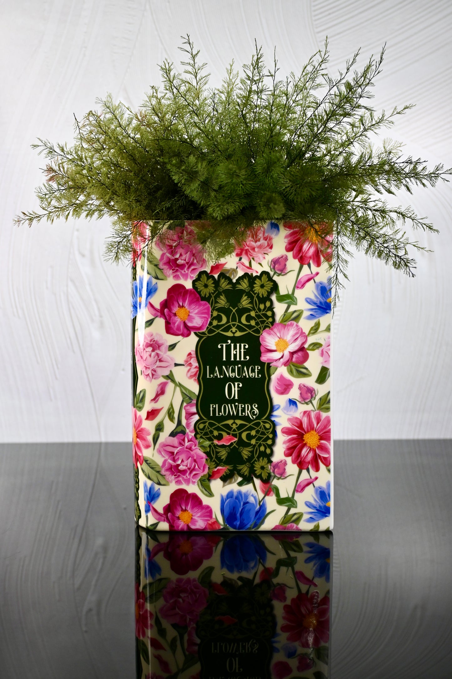 Air Fern in Book - The Language of Flowers