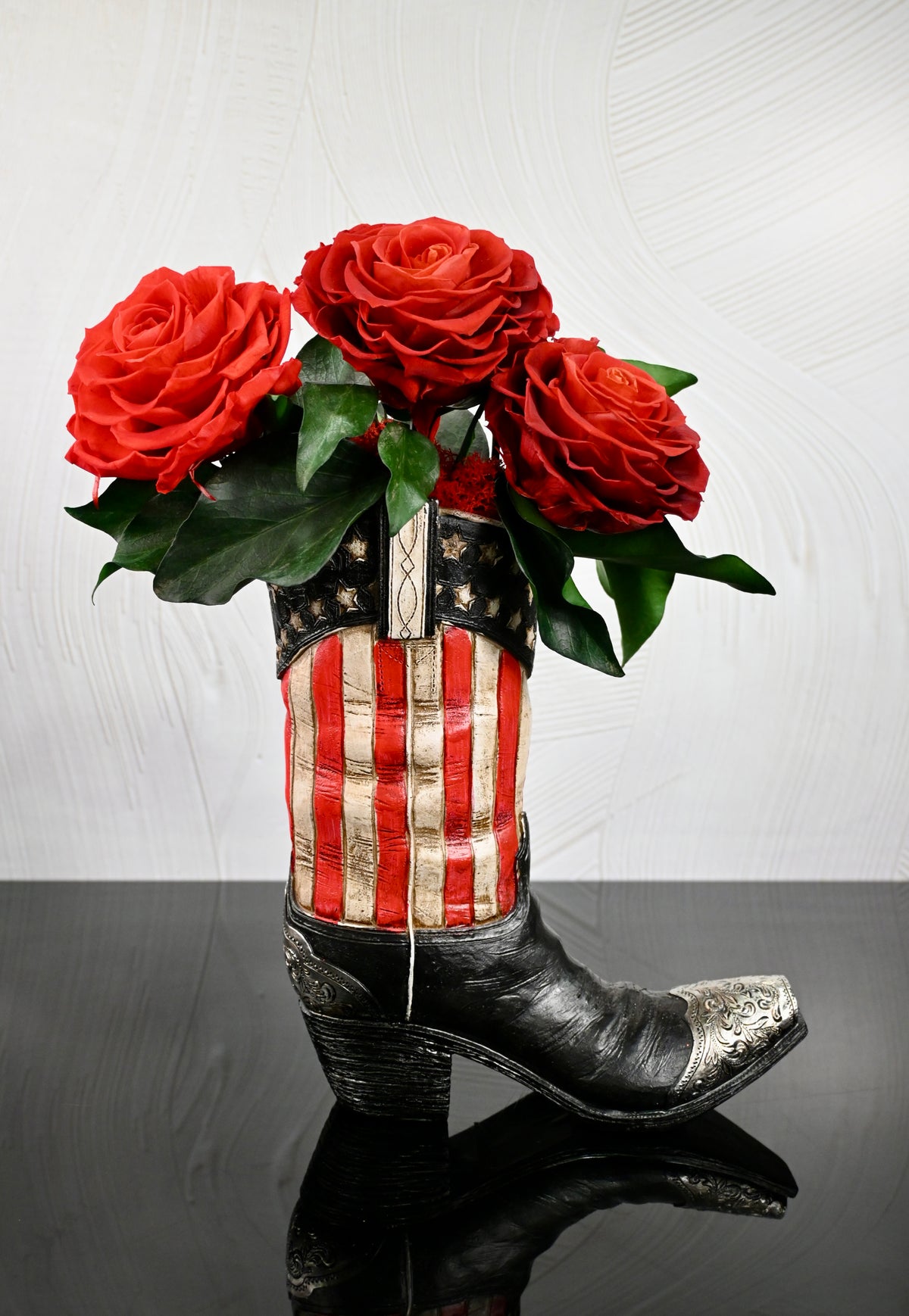 Red, White & Blue Cowboy Boot