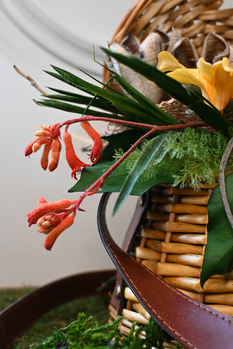 Fresh flowers fade. Artificial arrangements fee...