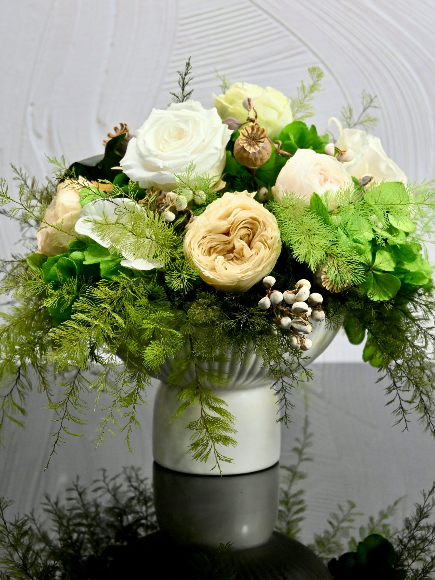 Sophistication - White Vase