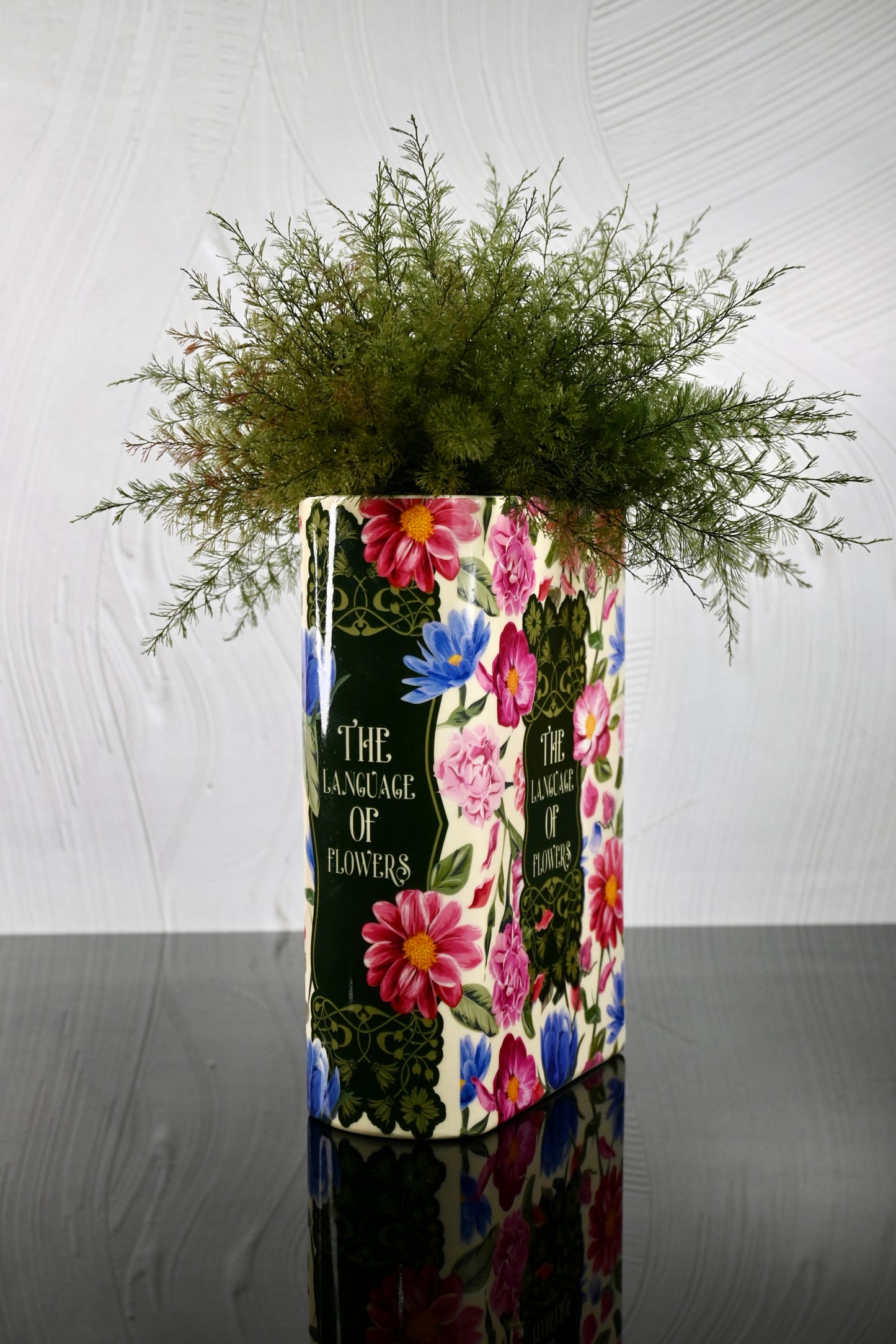 Air Fern in Book - The Language of Flowers