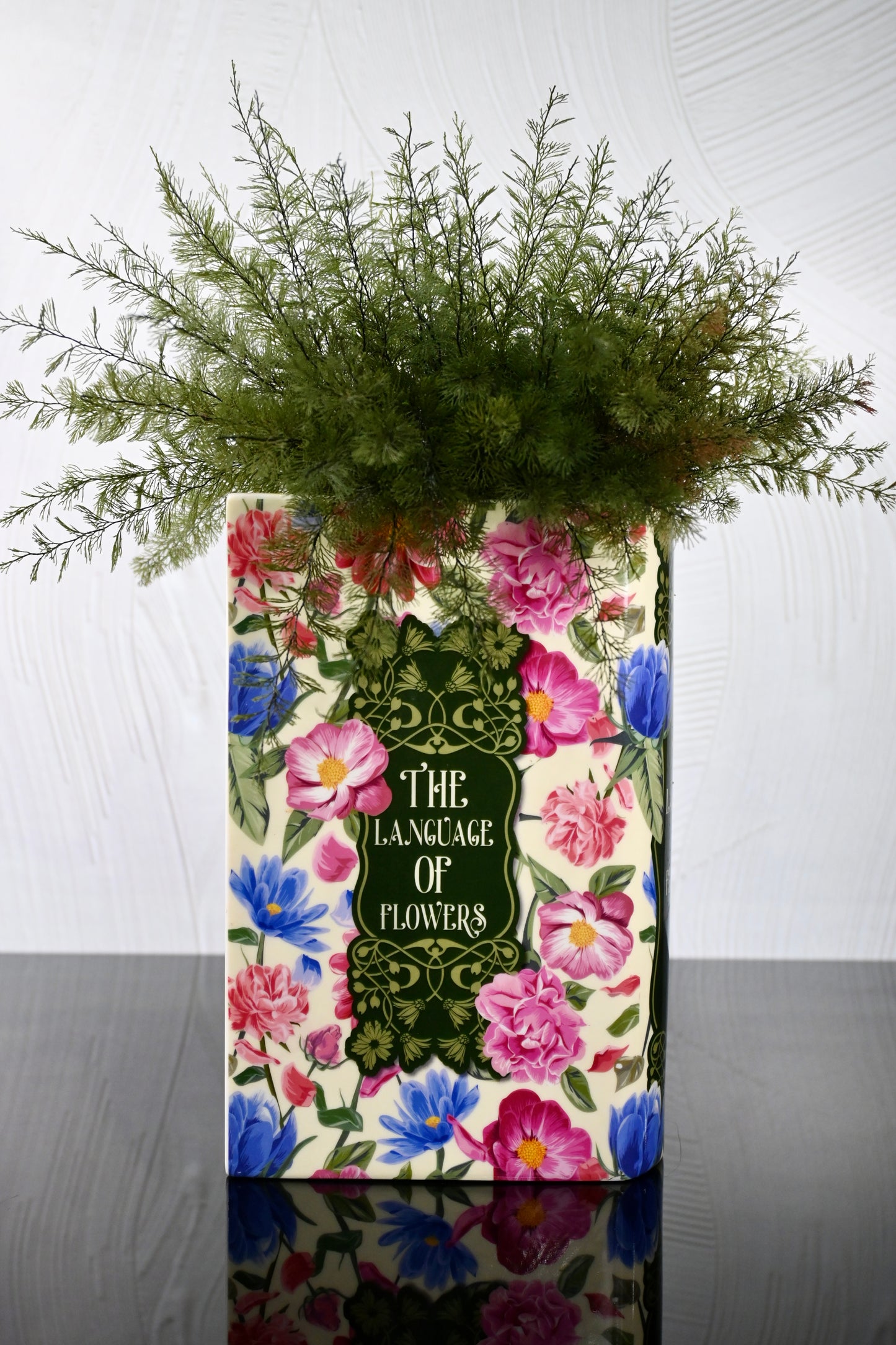 Air Fern in Book - The Language of Flowers